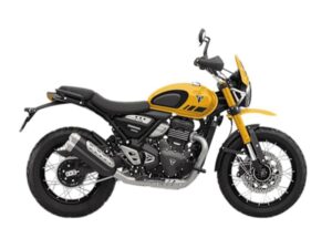 New 2026 Triumph Scrambler 400 XC Racing Yellow